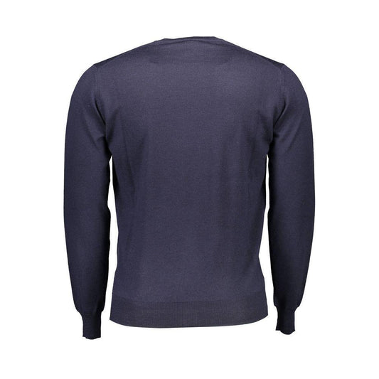 Harmont & Blaine Blue Wool Sweater HA-9410-XXL