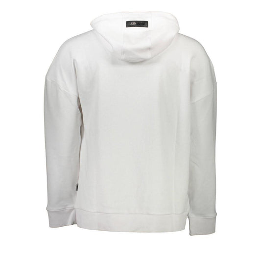 Plein Sport White Cotton Sweater PL-9569-S