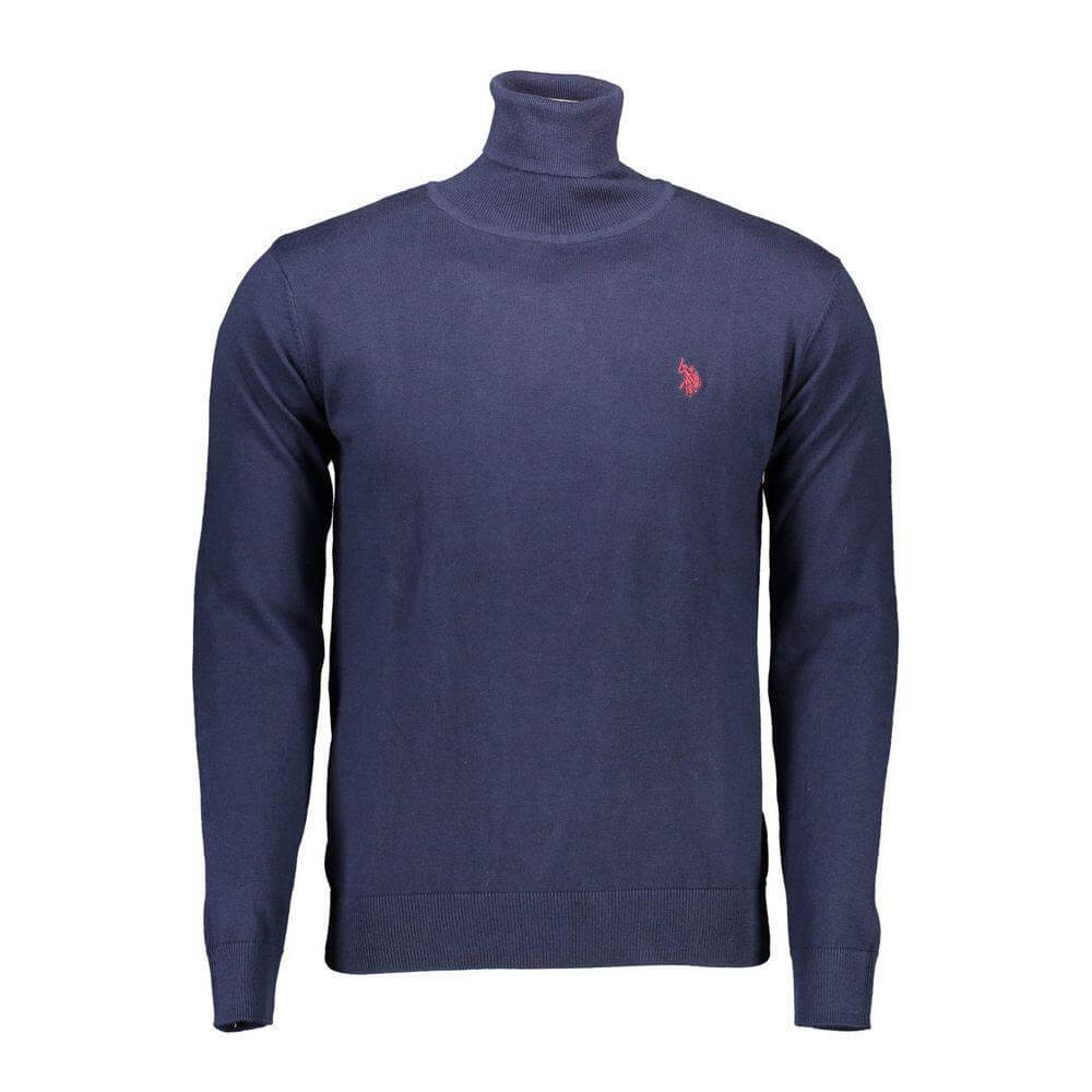 U.S. POLO ASSN. Blue Cotton Men's Sweater