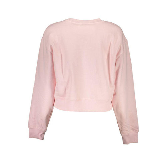 Guess Jeans Pink Cotton Sweater GU-10210-XL