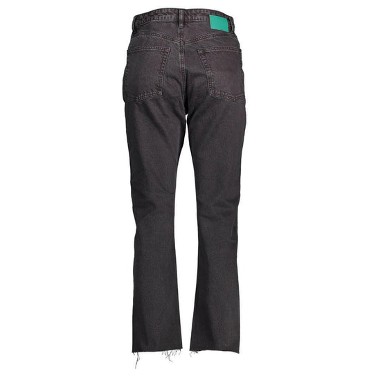 Desigual Black Cotton Jeans & Pant DE-14494-38