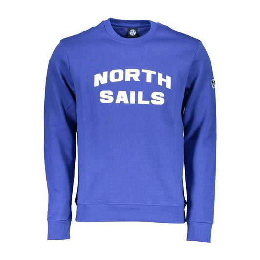 North Sails Blue Cotton Sweater NO-16038-XL