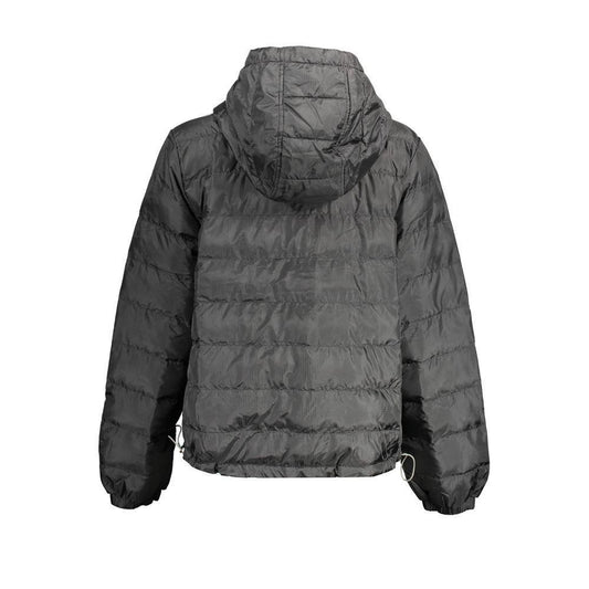 Levi's Black Polyester Jackets & Coat LE-16123-XS