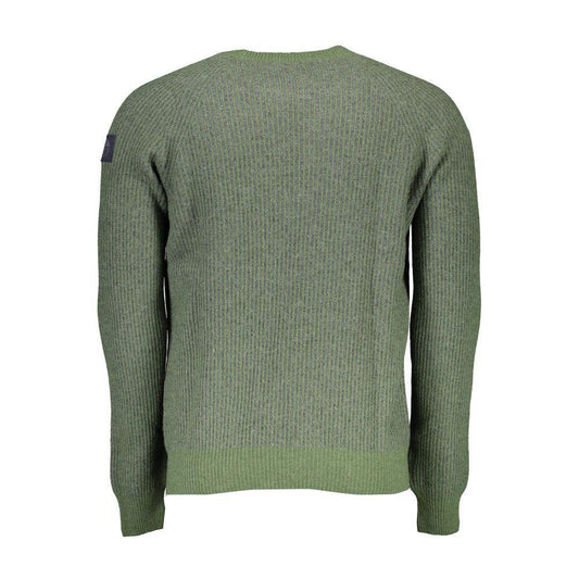North Sails Green Wool Sweater NO-16268-XXL