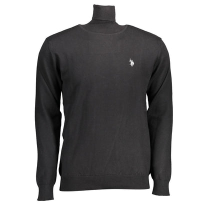 U.S. POLO ASSN. Black Cotton Sweater