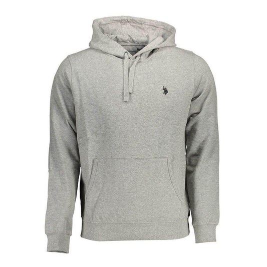 U.S. POLO ASSN. Gray Cotton Sweater US-16921-L