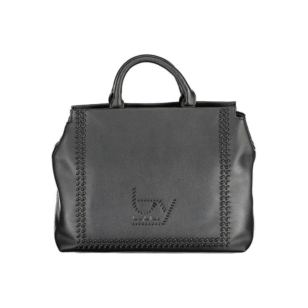 Front view with bag zipped and handles upright.