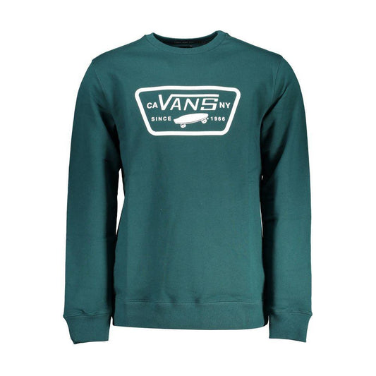 Vans Green Cotton Sweater VA-19357-XS