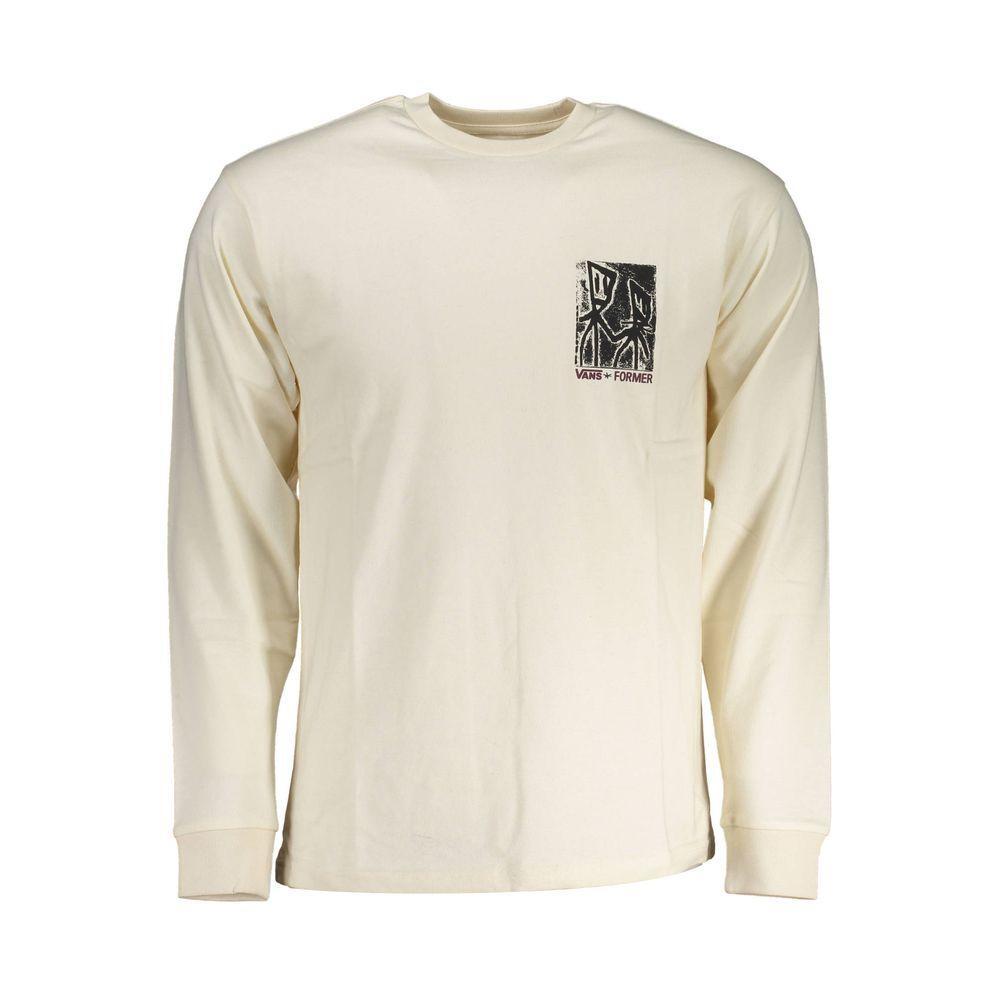 Vans White Cotton T-Shirt VA-19360-S