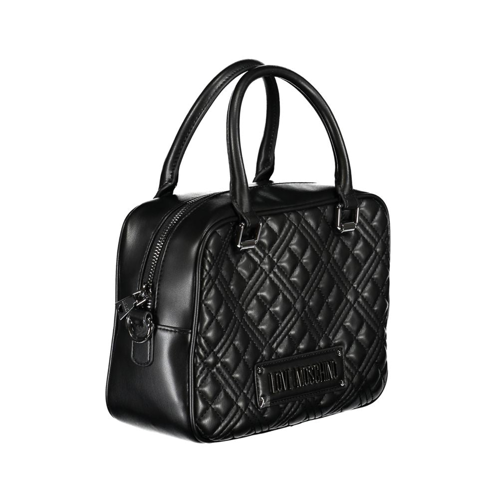 Love Moschino Black Polyethylene Handbag LO-26547