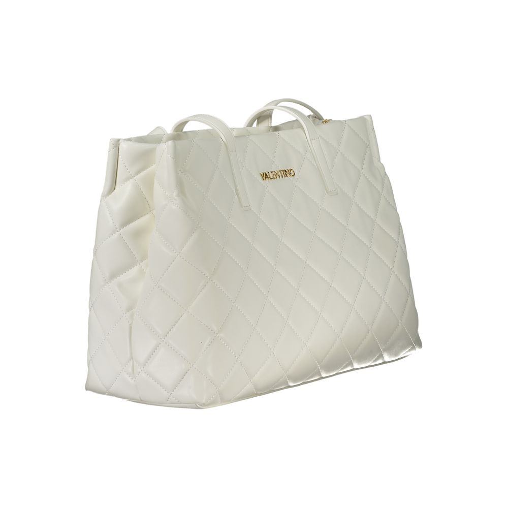 Mario Valentino Bianco Polyurethane Women Handbag