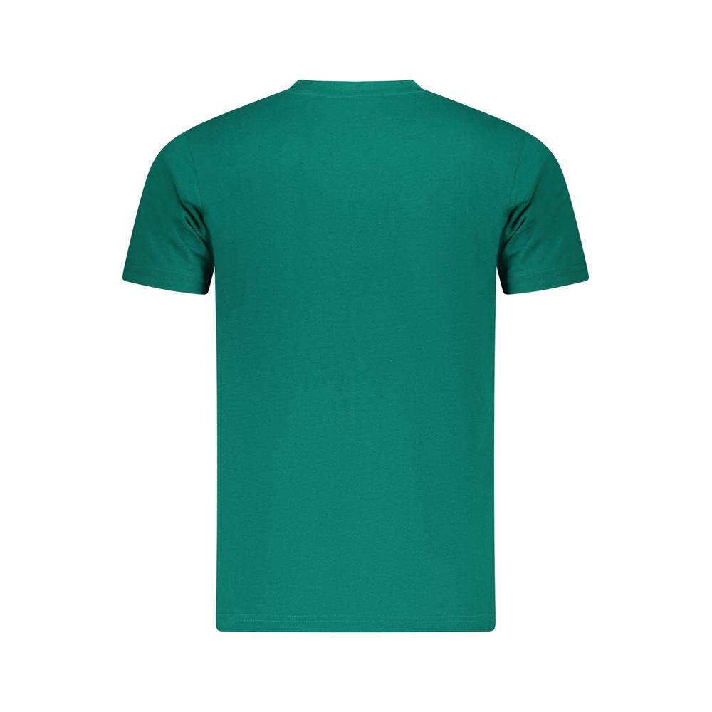 Cavalli Class Green Cotton T-Shirt CA-36664-L