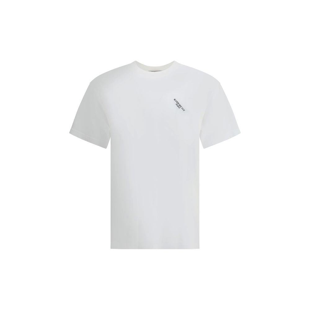 Givenchy White Cotton T-Shirt