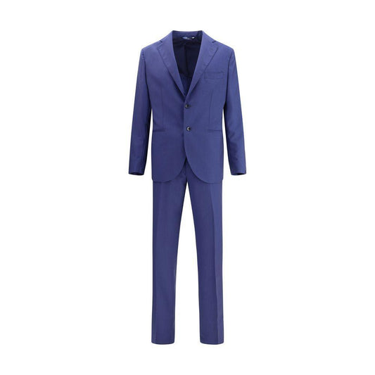 Gi Capri Striped Virgin Wool Suit GI-ROMA112605656-IT52 | XL