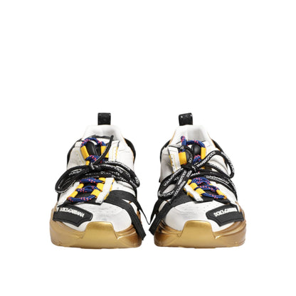 Dolce & Gabbana Multicolor Daymaster Low Top Sneakers Shoes