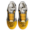 Dolce & Gabbana Multicolor MIAMI Low Top Sneakers Shoes MV7376-40.5