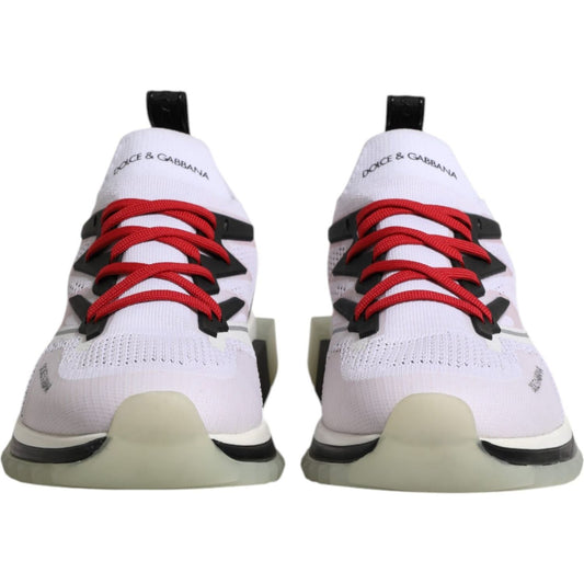 Dolce & Gabbana White SORRENTO Sport Stretch Sneakers Shoes MV7386-47