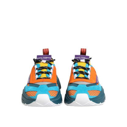Dolce & Gabbana Multicolor Daymaster Low Top Sneakers Shoes