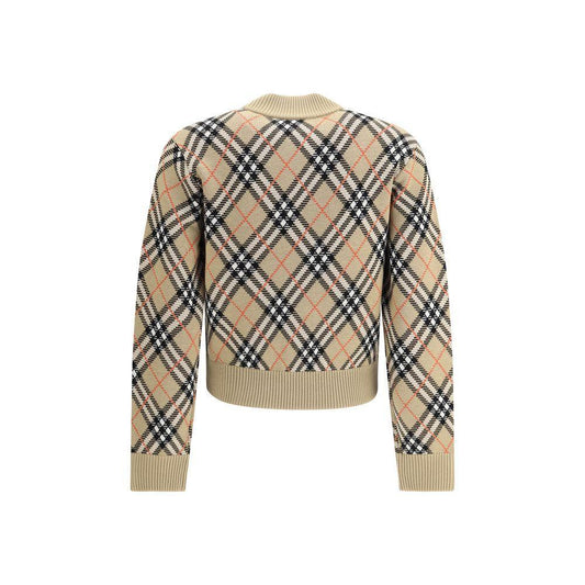 Burberry Check Cardigan BU-8110607C1309-L