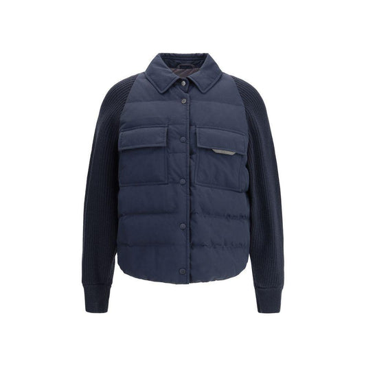 Brunello Cucinelli Jacket with iconic jewelry details BR-MD5997695C1780-IT44 | L