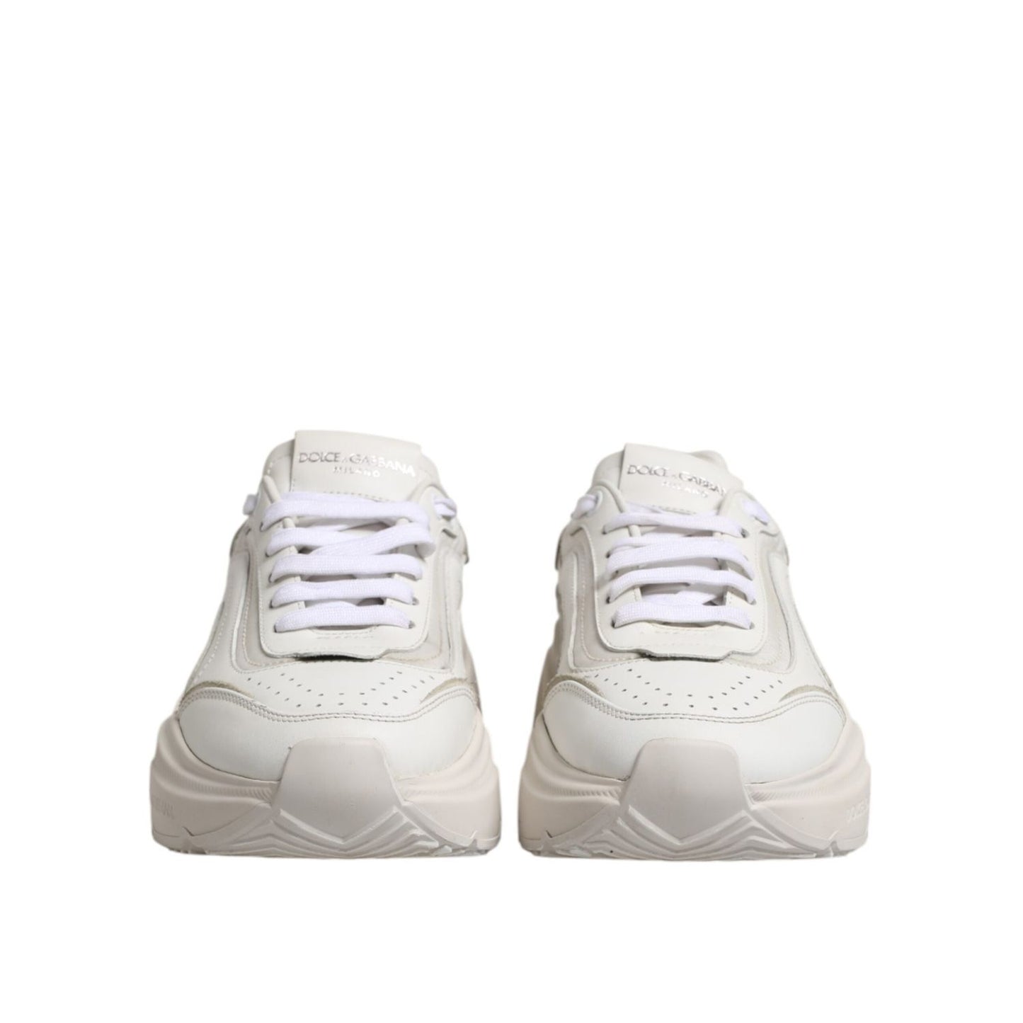 Dolce & Gabbana White Daymaster Low Top Sneakers Shoes