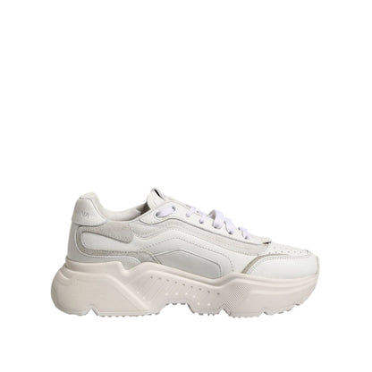 Dolce & Gabbana White Daymaster Low Top Sneakers Shoes