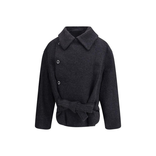 Lemaire Wool and alpaca short Jacket LE-CO1149LF504BK999-IT38 | S