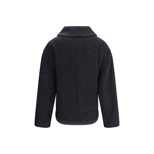 Lemaire Wool and alpaca short Jacket LE-CO1149LF504BK999-IT38 | S