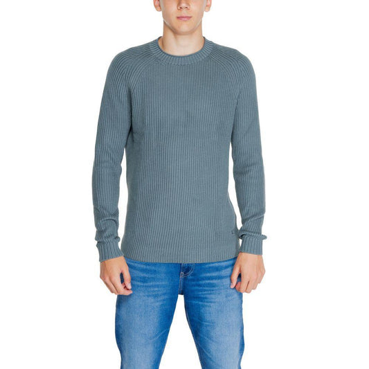 Calvin Klein Jeans Green Organic Cotton Sweater CA-14569002482-IT48 | L