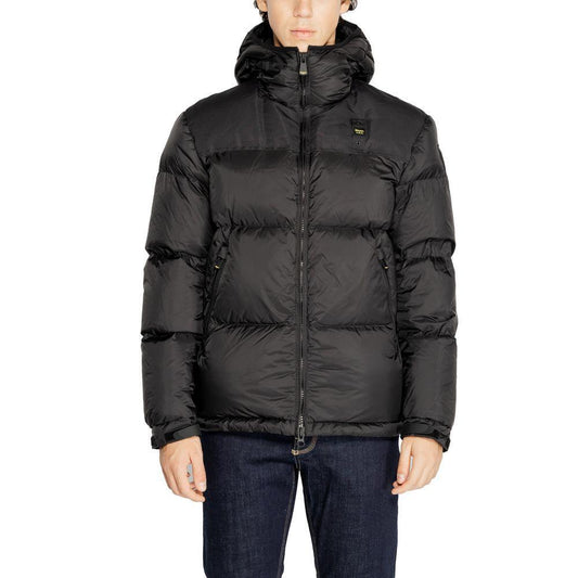 Blauer Black Polyamide Jackets & Coat BL-14721500009-IT46 | M
