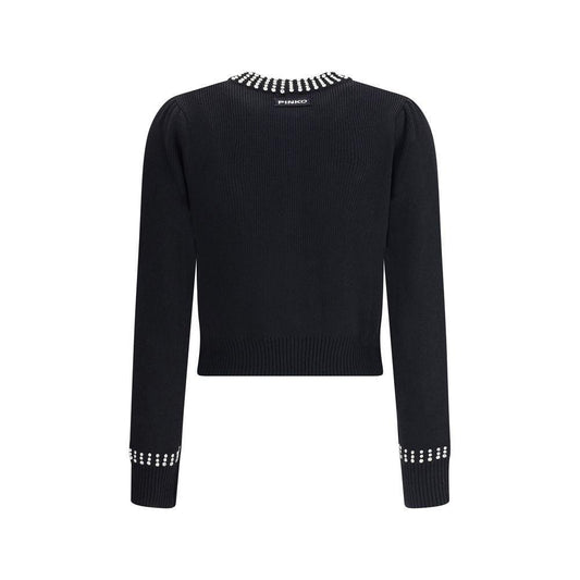PINKO Rhinestone Cardigan PI-105686A2S4Z99-M