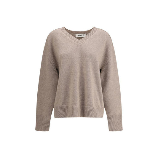 Rohe V-neck Wool Jumper RO-41623320241-34