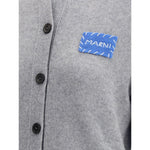 Marni Cashmere Cardigan with patch MA-CDMD0353A0UFX32500N38-IT40 | M