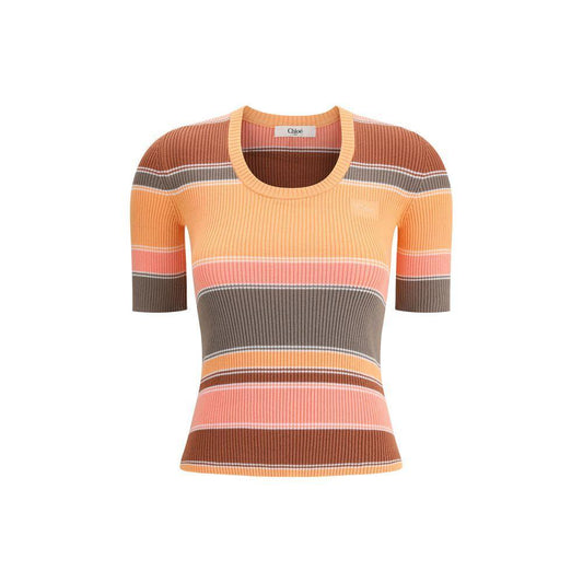 Chloé Striped Sweater CH-CH25AMP386608ZA-M
