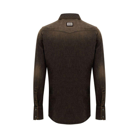 Dolce & Gabbana Brown Cotton Denim DO-9660664-IT40 | M