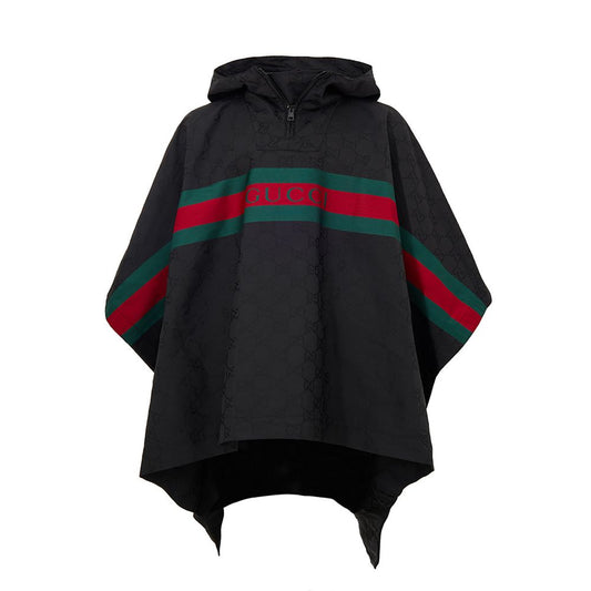 Gucci Black Polyester Trench Coat GU-9864676-S