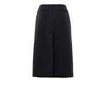 Gucci Black Wool Skirt GU-9793676-IT42|M