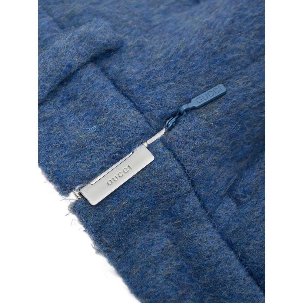 Gucci Blue Wool Short GU-980020051550-IT40|S
