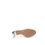 Paris Texas Gray Leather Mule PA-9991662-EU39.5/US9.5