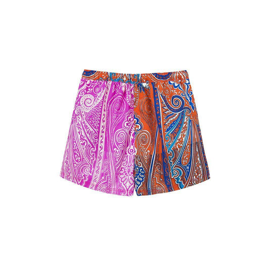 Etro Multicolor Polyamide Swim Short ET-993420051486-XL