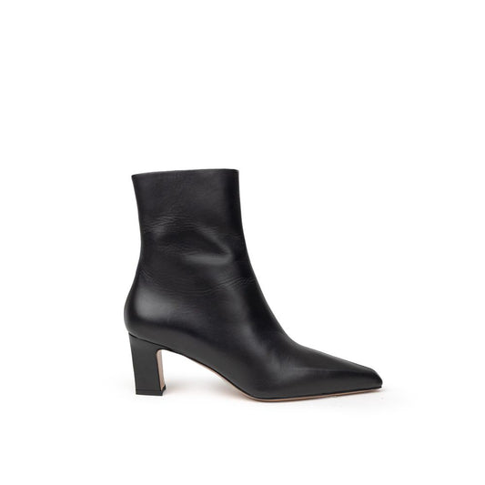 Paris Texas Black Leather Boot PA-9989676-EU38.5/US8.5