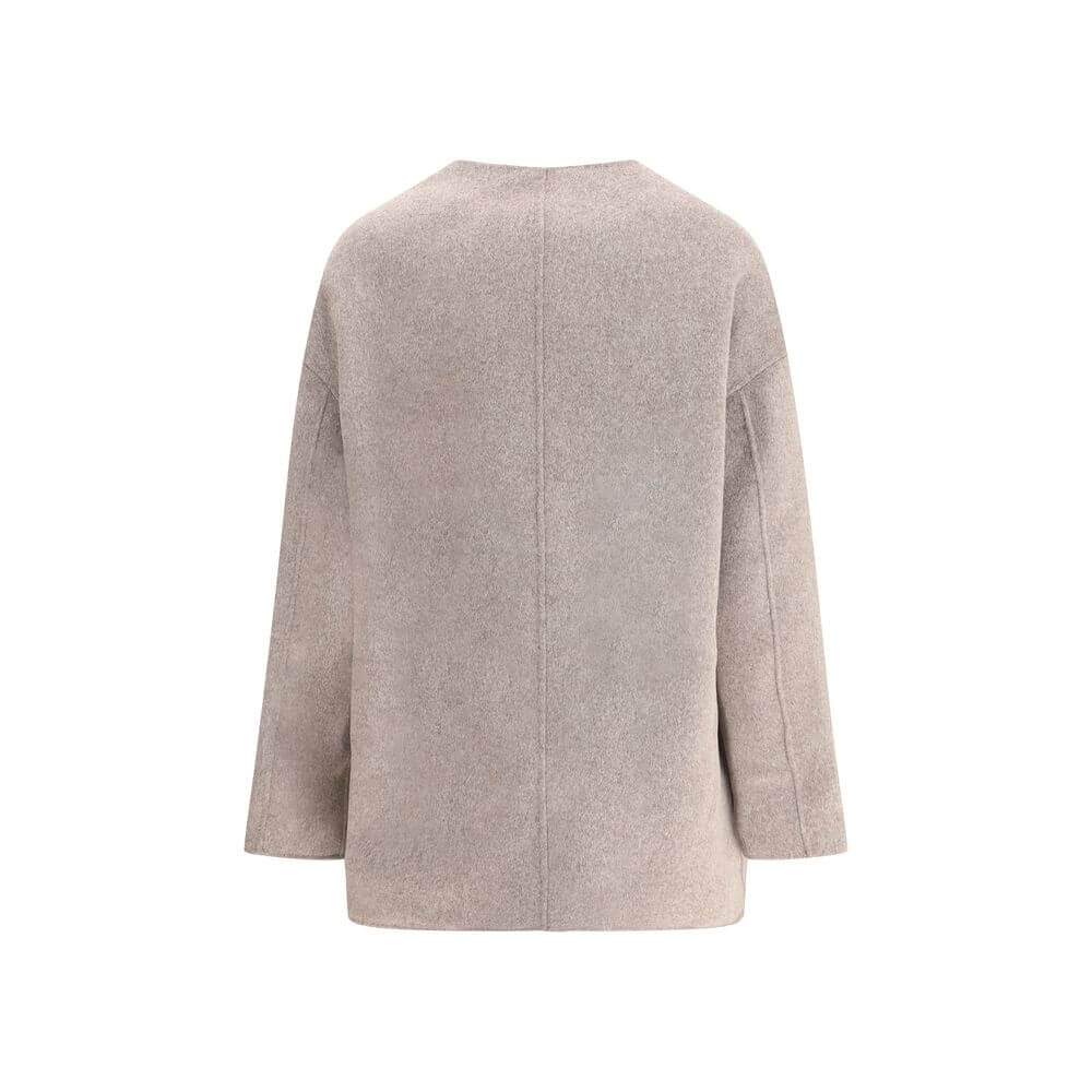 Loulou De Saison Gray Wool Coat