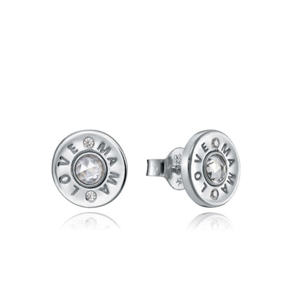 "VICEROY JEWELS Mod. 85014E000-30 elegant silver 925° ladies earrings with quartz chronograph, perfect gift, official box included."