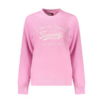 Tommy Hilfiger Pink Cotton Women Sweater TO-39316-XS