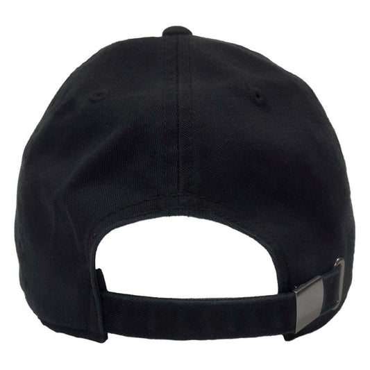 Diego Venturino Black Cotton Hats & Cap DI-15873-UNI