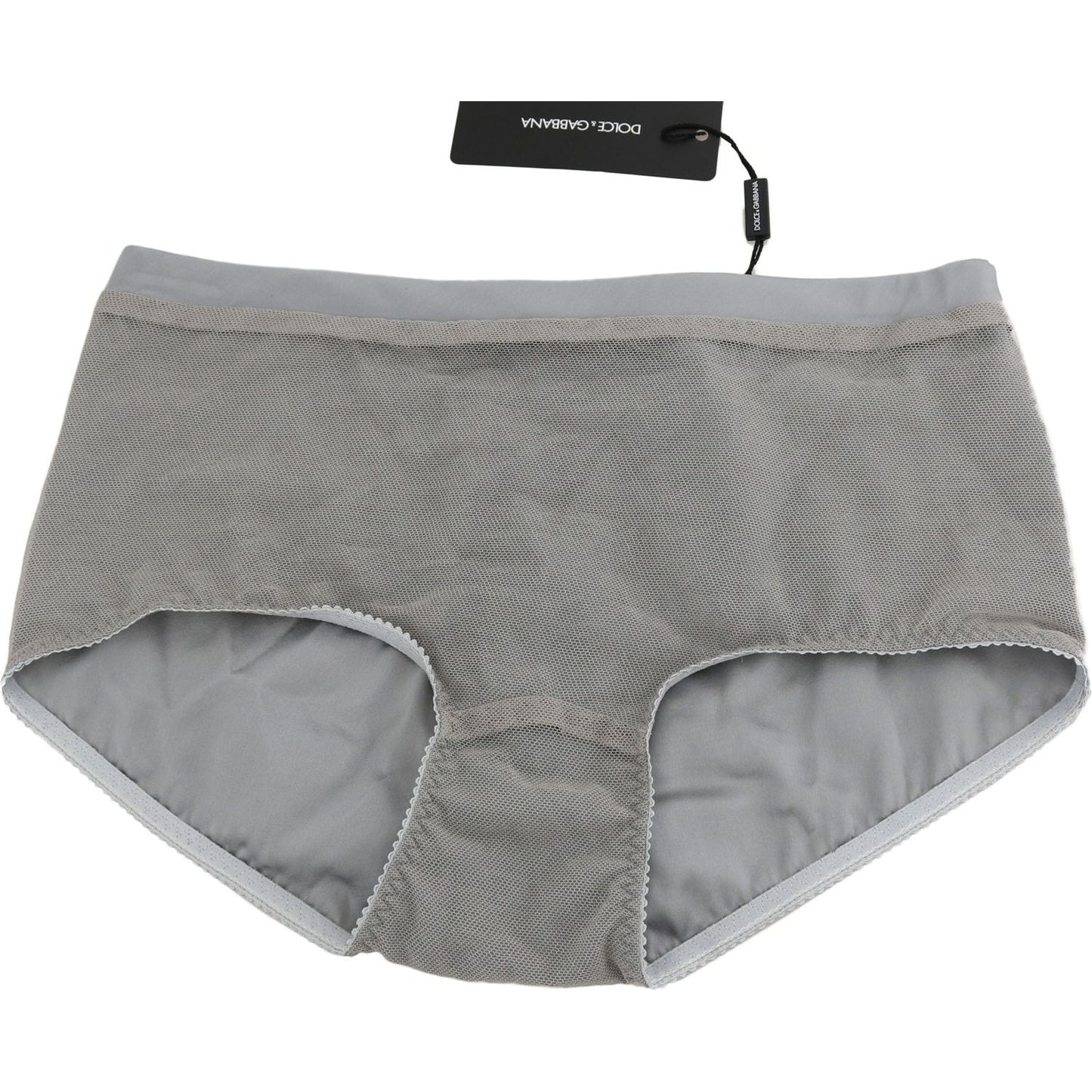 Dolce & Gabbana Underwear Silver With Net Silk Bottoms