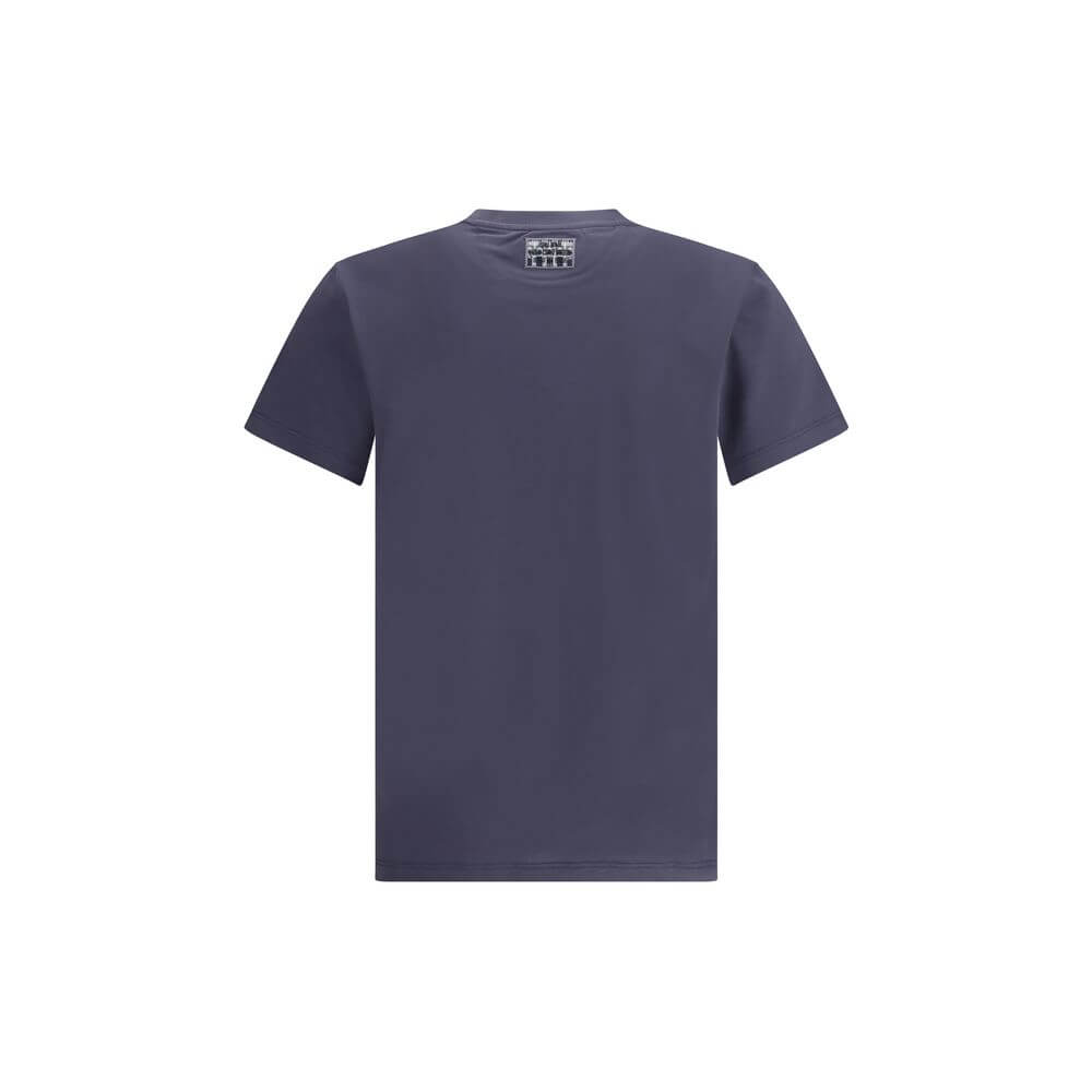 Fendi Blue Cotton T-Shirt