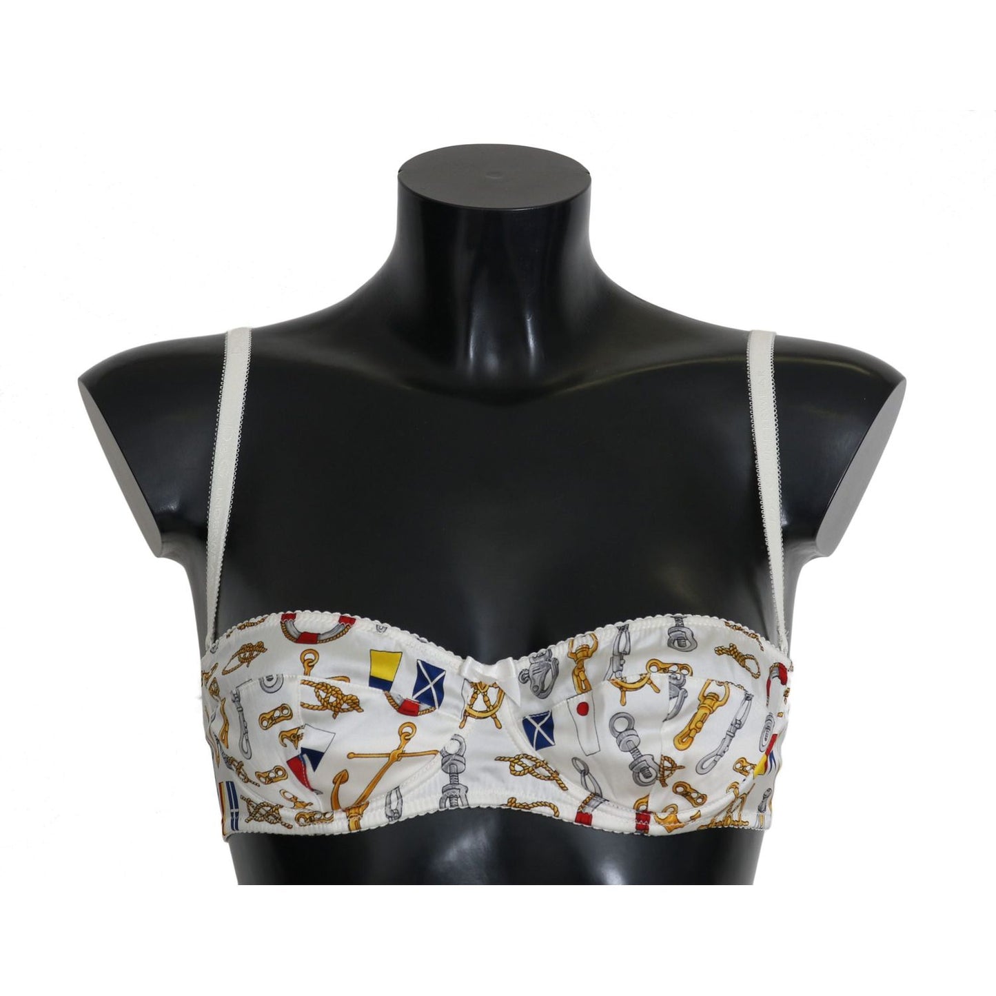 Dolce & Gabbana White Balconcino Sailor Print Underwear