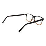 Andy Wolf Brown Unisex Glasses Frame, rectangular acetate with full-rim in brown, size 53-15-145, demo lenses, includes branded case.