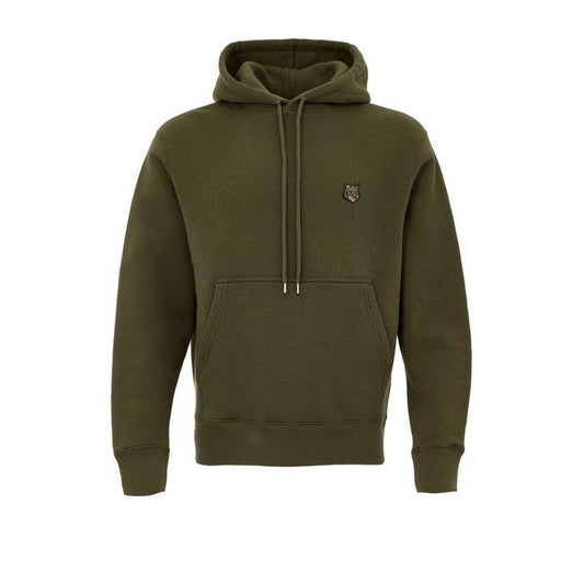 Maison Kitsuné Green Cotton Hoody MA-9922674-M